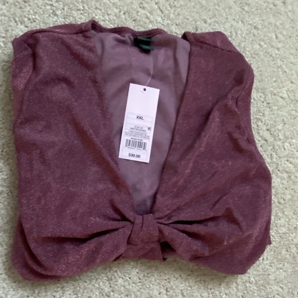 Women's Long Sleeve Cut Out Lurex Bodycon Dress Wild Fable™ Purple Size XXL - Picture 5 of 14